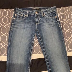 Blue express jeans, skinny low rise